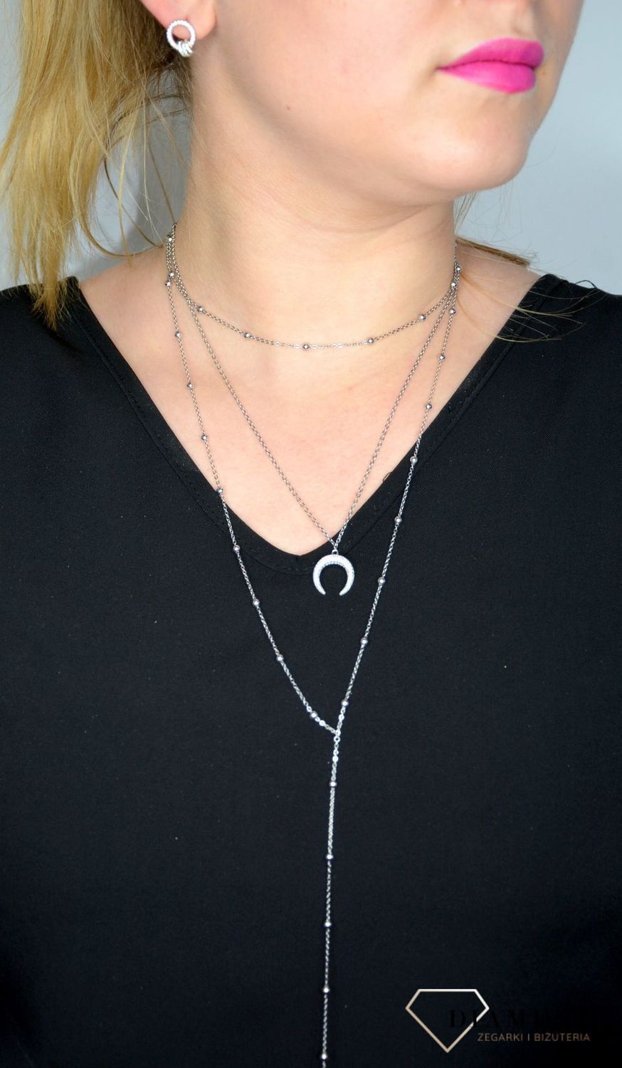 Srebrny naszyjnik potrójny z księżycem DIA-NSZ-0068-925 S.jpg